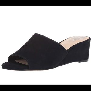 Vince Camuto Stephena Leather Wedge Slide